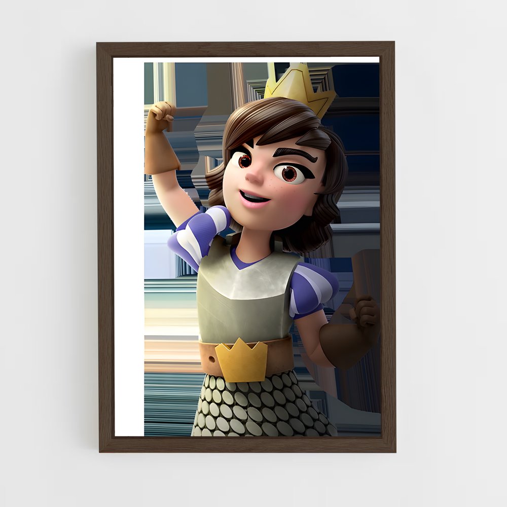 Poster Princesse Joyau – affiche Clash royale (vue 5)